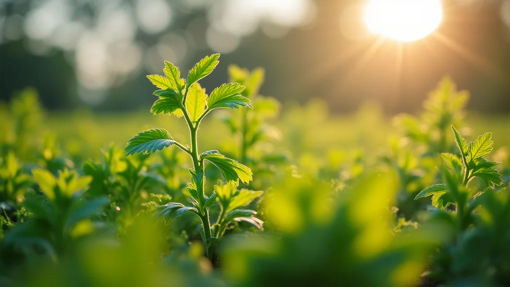 The image shows a person tending to a small, bountiful vegetable garden, perfect for beginners learning low-cost farming.