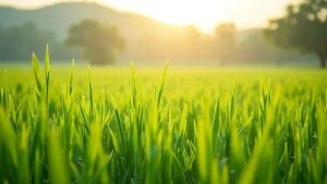 The image shows Bangladeshi farmers planting paddy, illustrating the Paddy Planting Season Bangladesh Guide.